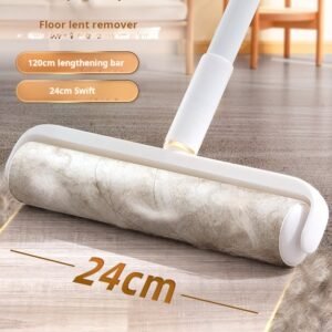 Hair Remover Roller Long Handle Large Size Hair Remover Bed Floor Dust Roller Hair Brush Tear-off Paper